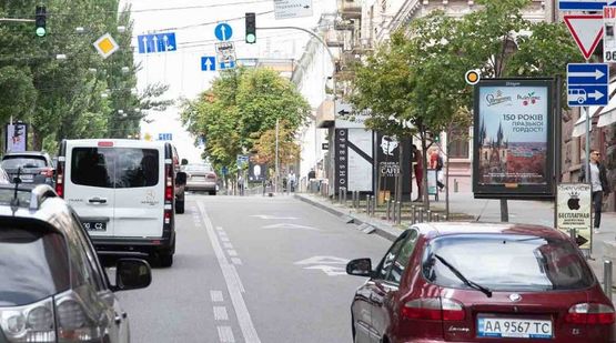 Фото рекламной плоскости по адресу Тараса Шевченко бул. 6