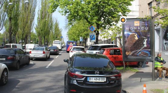Фото рекламной плоскости по адресу Тараса Шевченко бул. 10