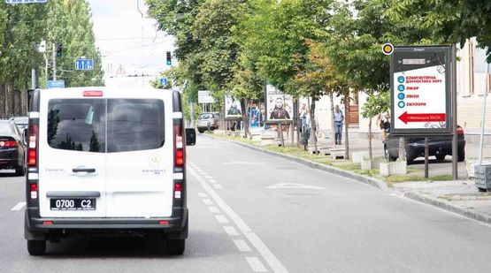 Фото рекламной плоскости по адресу Тараса Шевченко бул. 18 (1)