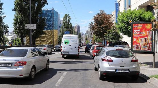 Фото рекламної площини за адресою Тараса Шевченко бул. 36а