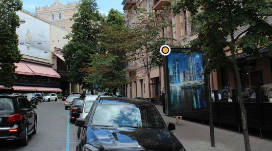 Фото рекламной плоскости по адресу Городецкого Архитектора ул. 6