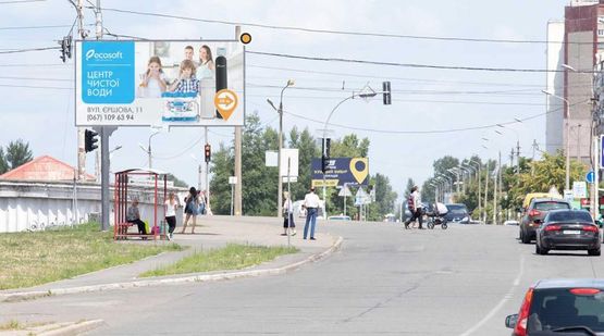 Фото рекламної площини за адресою Оноре де Бальзака ул. / Цветаевой ул.