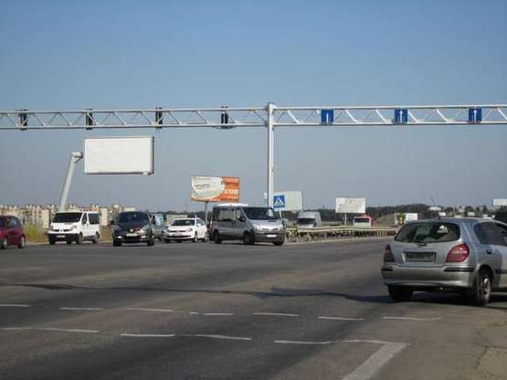 Фото рекламной плоскости по адресу Овідіопольска дорога (в місто)