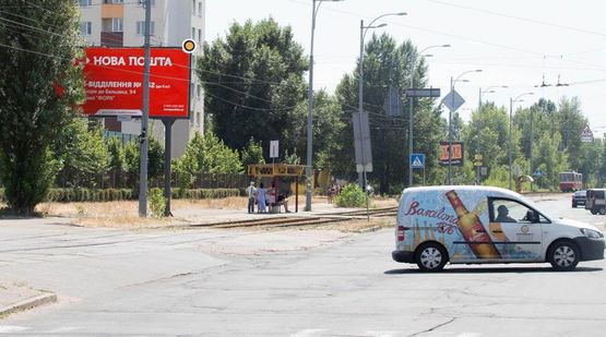 Фото рекламной плоскости по адресу Закревского Николая ул.,42 / Электротехническая ул.