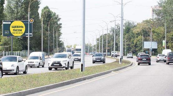 Фото рекламной плоскости по адресу Академика Заболотного ул. 154