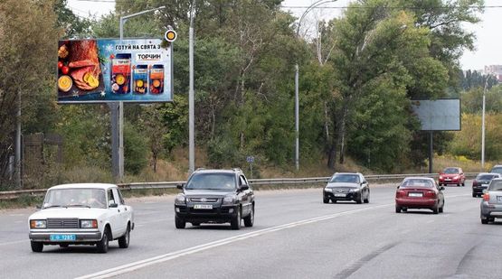Фото рекламної площини за адресою Академика Заболотного ул., 174, 30м от АЗС ANP, к Одесской пл.
