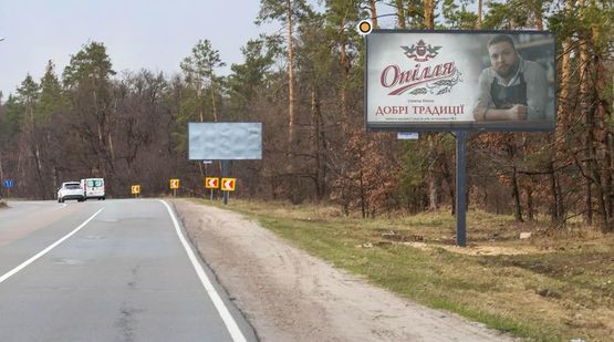 Фото рекламной плоскости по адресу Минский пр., 1900м от Большой Окружной дороги