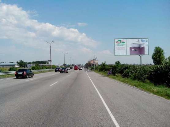 Фото рекламной плоскости по адресу Траса Дніпро - Підгородне - Донецьк, 1-й км. (из Днепра)