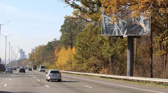 Фото рекламної площини за адресою Бориспольское шоссе, 19км 400м, щит 11, в Киев