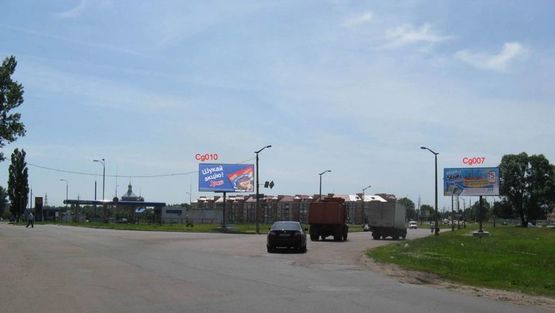 Фото рекламной плоскости по адресу Глебова ул. 98, возле АЗС "Авис"