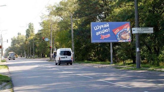 Фото рекламної площини за адресою Шевченка ул. 158