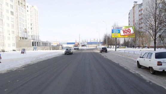 Фото рекламной плоскости по адресу Белова Г. ул. 142/ ул. Г. Пухова,