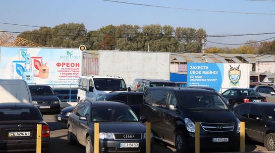 Фото рекламной плоскости по адресу Калиновская ул, 4 слева, в центр