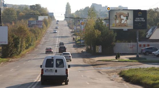 Фото рекламной плоскости по адресу Южно-Кольцевая ул., 9-Б, к ул Главной