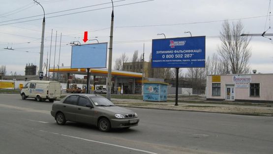 Фото рекламної площини за адресою Островское шоссе / Патона ул