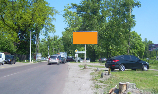 Фото рекламной плоскости по адресу ул. Центральная, возле ж/д переезда