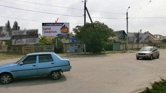 Фото рекламної площини за адресою Цюрюпы пл