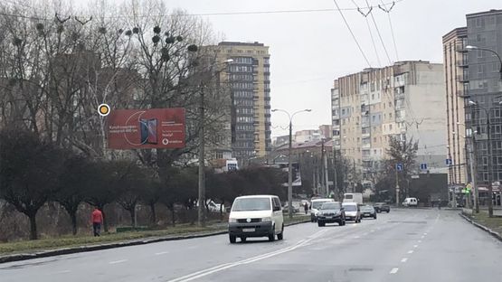 Фото рекламної площини за адресою Свободы ул., напротив д.№2/1, к Прибугской ул.