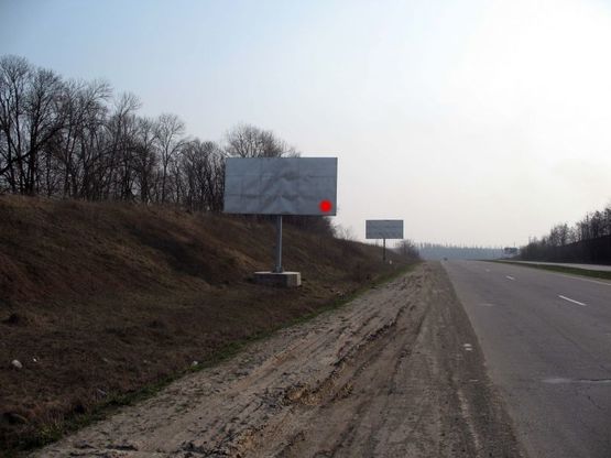 Фото рекламной плоскости по адресу Старокостянтинівське шосе (1км. до знака Хмельницький) (в'їзд в місто)