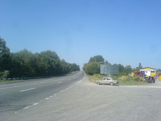 Фото рекламной плоскости по адресу Вінницьке шосе (500м. до знака Хмельницький) (в'їзд в місто)