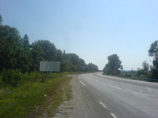 Фото рекламной плоскости по адресу Вінницьке шосе (500м. до знака Хмельницький) (виїзд з міста)