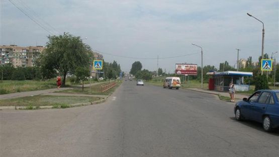Фото рекламной плоскости по адресу Окружная дорога, тр магистраль, ст.скор.трам. „Больница”, АЗС, ж/м „Солнецный”, из центр