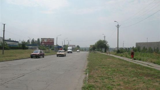 Фото рекламной плоскости по адресу Окружная дорога, тр магистраль,ст.скор.трам. „Больница”, АЗС, ж/м „Солнецный”, из центр