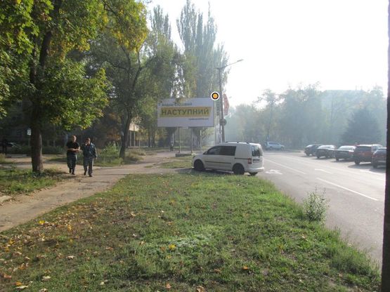 Фото рекламної площини за адресою Димитрова ул, строймаркет Будапешт, к ул.Буденого