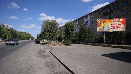 Фото рекламної площини за адресою Видродження пр. / Заводская ул, из центра