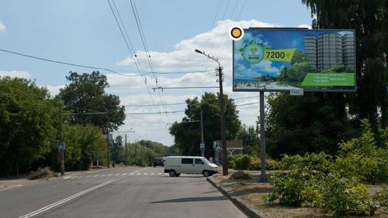 Фото рекламной плоскости по адресу Ковельская ул. / Стефаника ул., Военный госпиталь