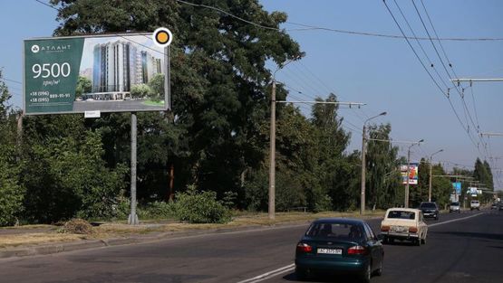 Фото рекламной плоскости по адресу Ковельская ул. / Стефаника ул., Военный госпиталь