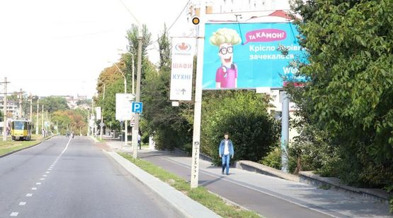 Фото рекламной плоскости по адресу Княгини Ольги ул / Шумского ул, в центр