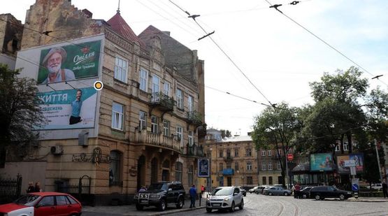 Фото рекламной плоскости по адресу Франко Ивана ул, 75, нижний, к ул Витовского