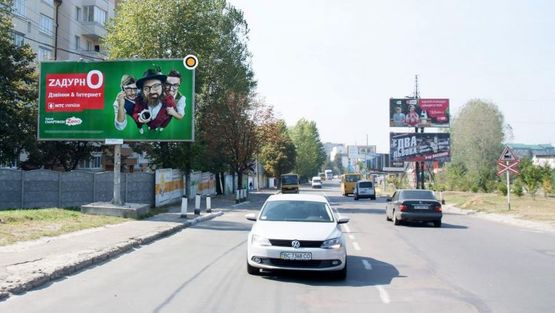 Фото рекламної площини за адресою Вашингтона Дж. ул., 100м от Зеленой ул, ж/д переезд, к Зеленой ул.