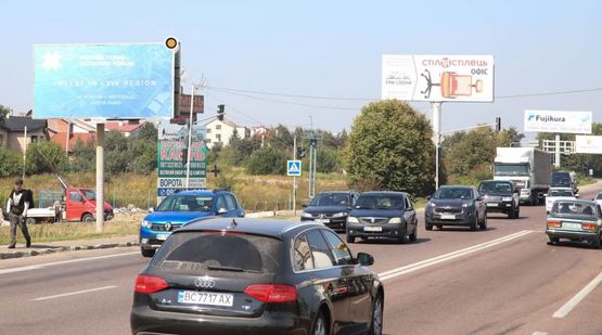 Фото рекламной плоскости по адресу Кольцевая дорога, въезд в Эпицентр и МЕТРО
