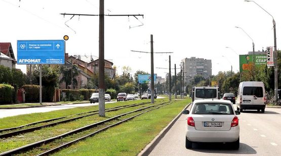 Фото рекламной плоскости по адресу Княгини Ольги ул, 27