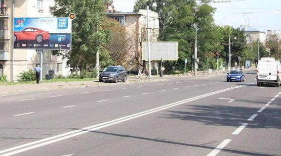 Фото рекламной плоскости по адресу Любинская ул./Окружная ул.