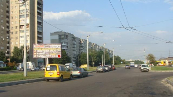 Фото рекламной плоскости по адресу Стрыйская ул., 107 (автовокзал)