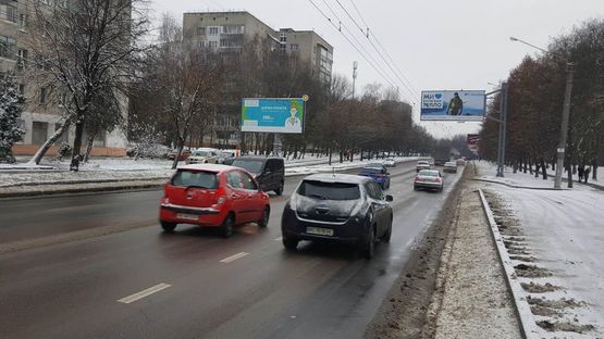 Фото рекламной плоскости по адресу Выговского ул., 41