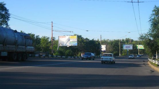 Фото рекламной плоскости по адресу Ингульский мост