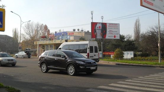 Фото рекламной плоскости по адресу Октябрский пр / Олейника ул