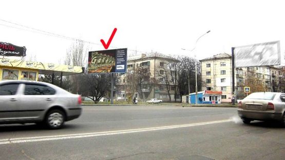 Фото рекламной плоскости по адресу Октябрский пр / Олейника ул