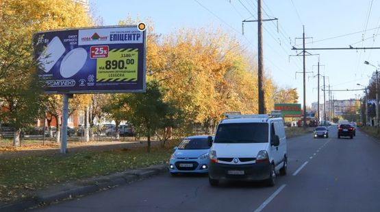 Фото рекламной плоскости по адресу Королева Ак. ул. / 25-й Чапаевской Дивизии ул.