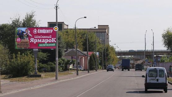 Фото рекламної площини за адресою Киквидзе ул / Гетьмана Сагайдачного ул, в центр