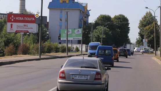 Фото рекламной плоскости по адресу Князя Владимира ул