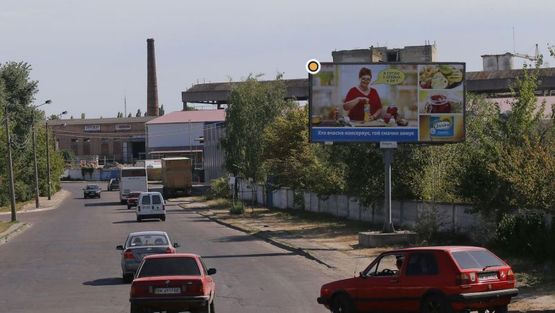 Фото рекламной плоскости по адресу Князя Владимира ул 109, в центр
