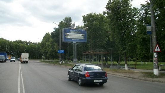 Фото рекламной плоскости по адресу Черниговская ул, в центр