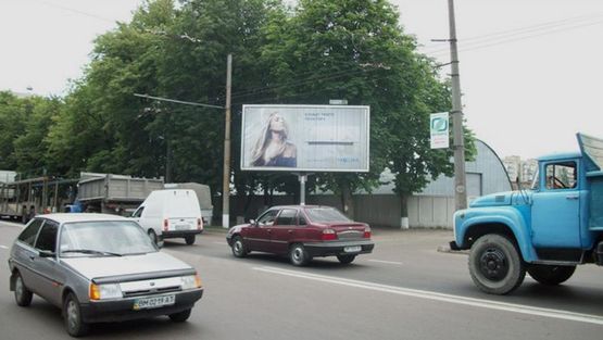 Фото рекламной плоскости по адресу Дзержинского ул / Привокзальная ул, в центр