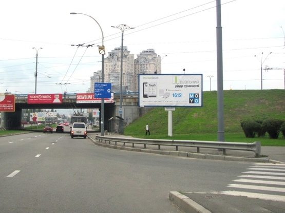 Фото рекламной плоскости по адресу пр.Героев Сталинграда - Московский мост