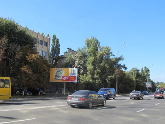 Фото рекламной плоскости по адресу Харьковское шоссе,48 направление Ленинградской пл (ТРЦ "МегаСити", Институт Химии)